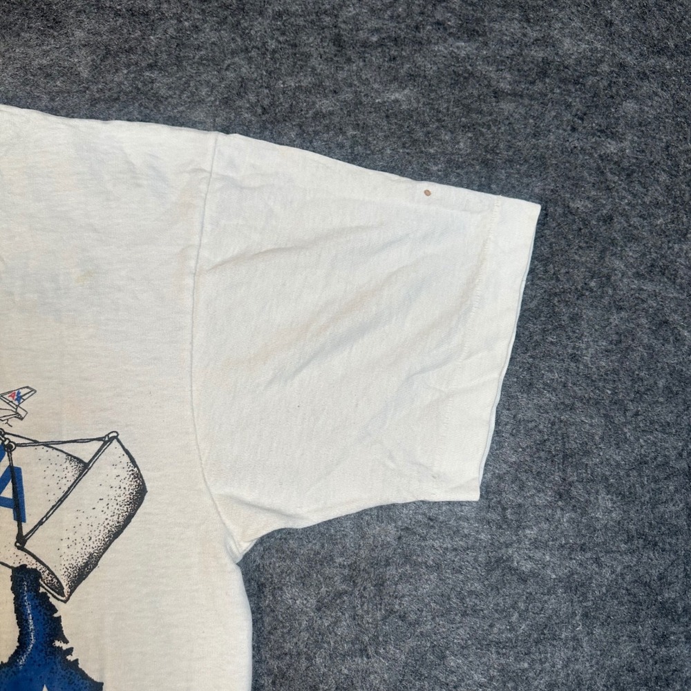 VTG 90s Single Stitch American Airlines Australian Soccer Shirt Small - Picture 11 of 14